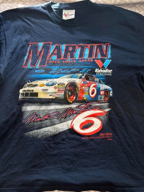 Other - Martin Racing Graphic Tee - Navy Blue